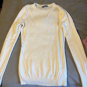 White/cream express sweater